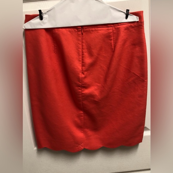JCrew Skirt, Size 10, Coral - Picture 2 of 3